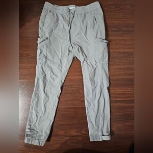 PacSun Light Gray Men's Cargo Pants - Slim Utility Trousers